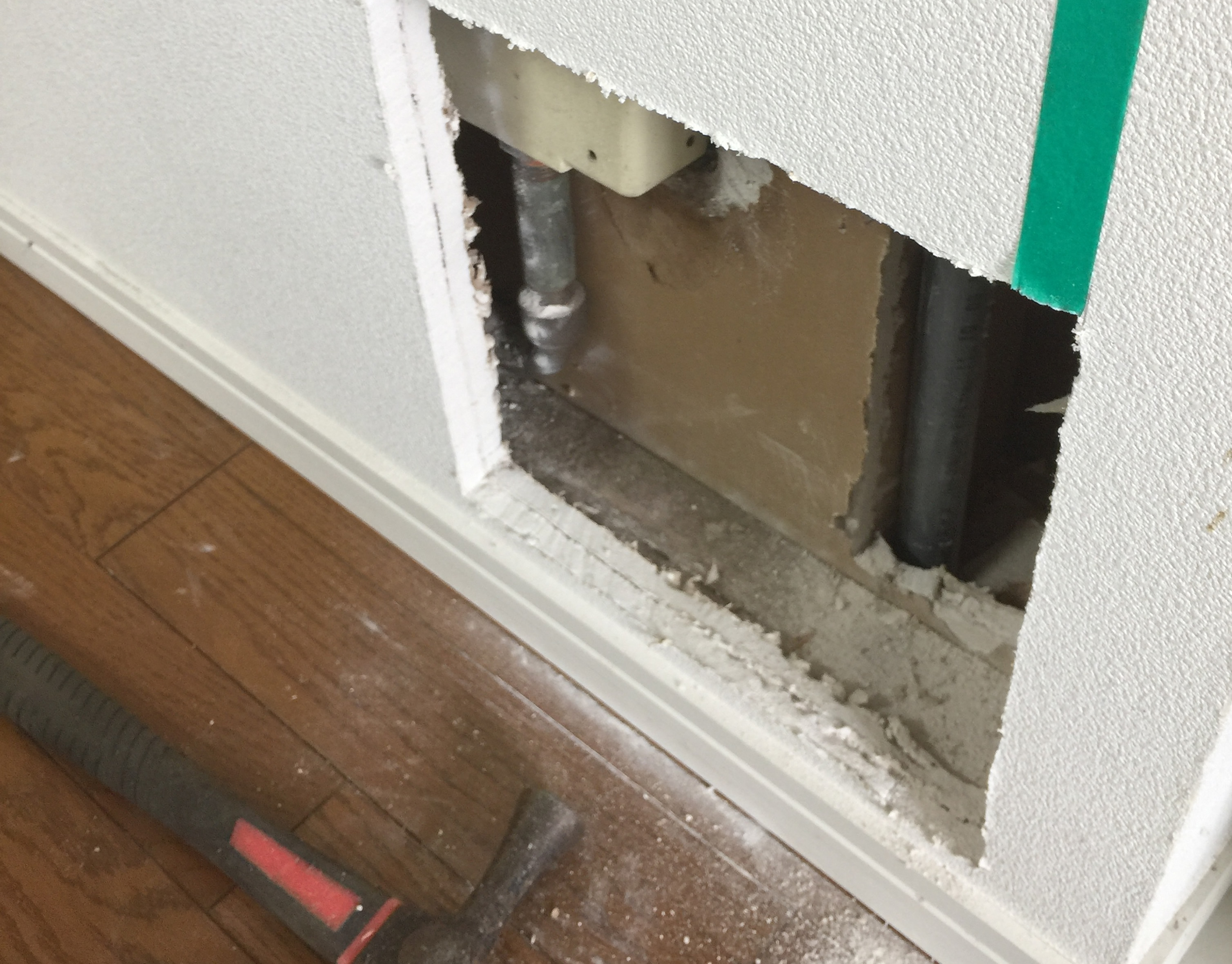 鉄筋コンクリート造 分譲マンション室内 漏水改善
